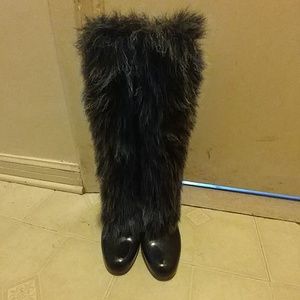 Melissa faux fur women's boots